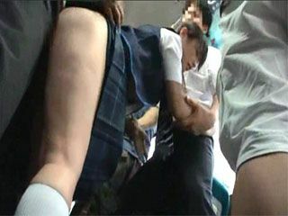 Teen Nippon Pussy Swallowed by Horny Idiots on Public Bus Bang